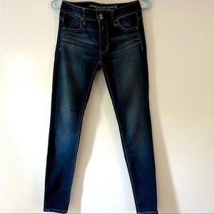 Women’s American Eagle Blue Jeggings Size 2 Short